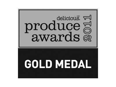 Delicious Produce Awards 2011 Gold Medal Winner logo