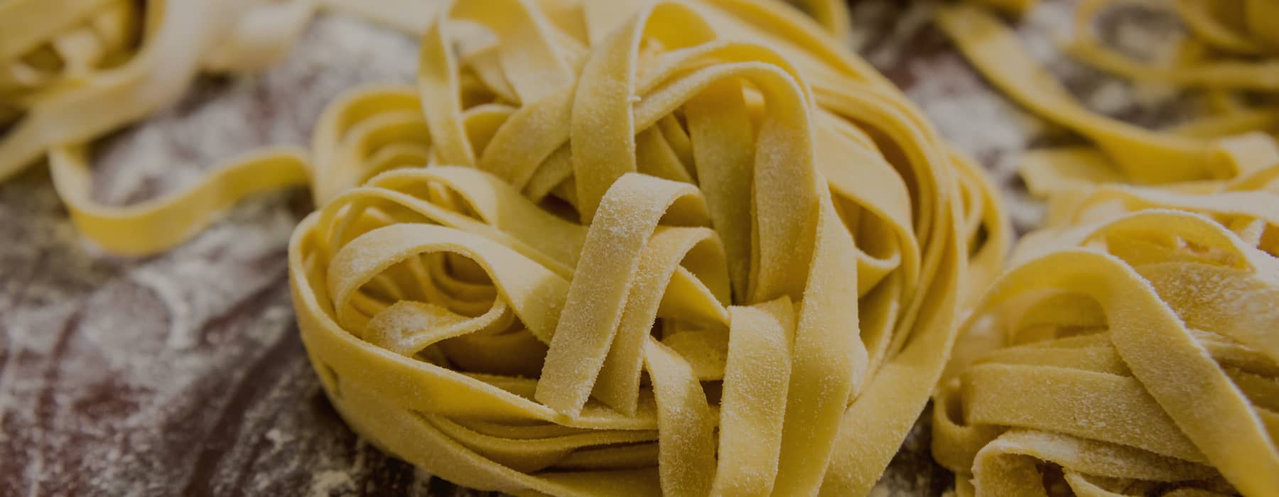 Bellata Gold fresh pasta linguine rolls made with Duralina durum semolina