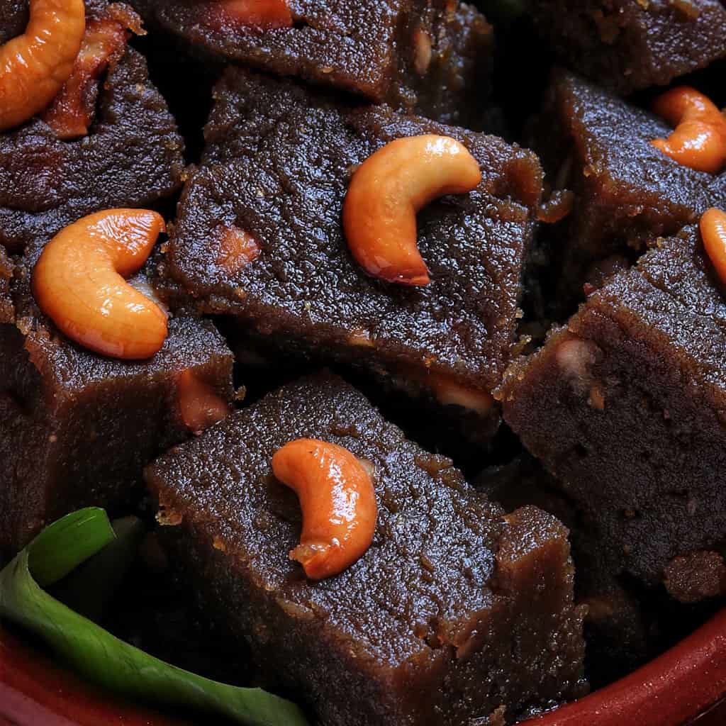 Bellata Gold halwa made with durum semolina