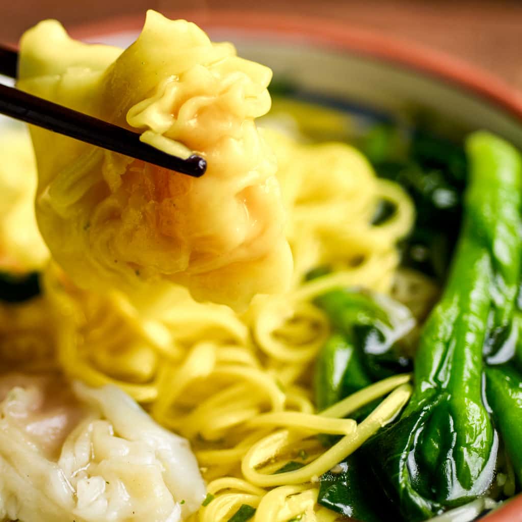 Noodles and dumplings made with durum semolina