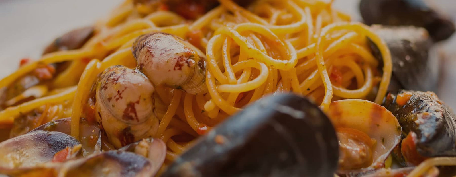 Bellata Gold seafood pasta made with durum semolina flour